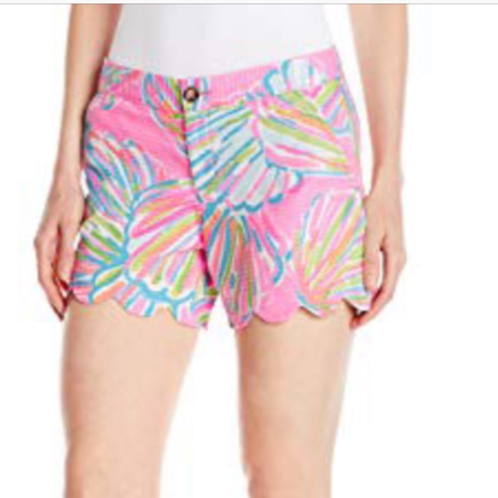 Lully Pulitzer Buttercup Shorts. Size 0 EUC